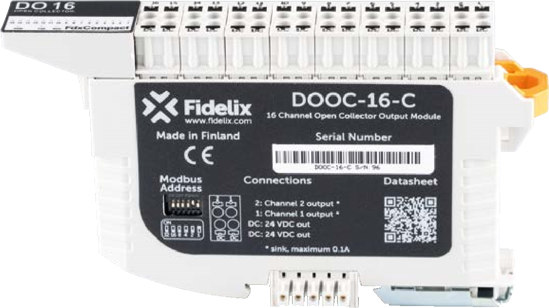 Picture of Fidelix FdxCompact 16 Channel Digital Output Module - DOOC-16-C